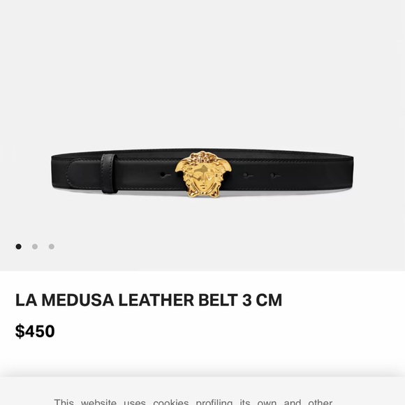 Women’s Versace belt NWOT - Picture 2 of 5